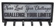 Challenge Your Limits Sports Race Medal Display Rack Holder Hanger Organizer