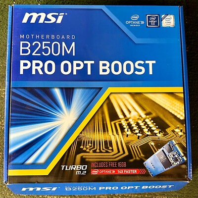 Motherboard MSI-B250M PRO OPT BOOST