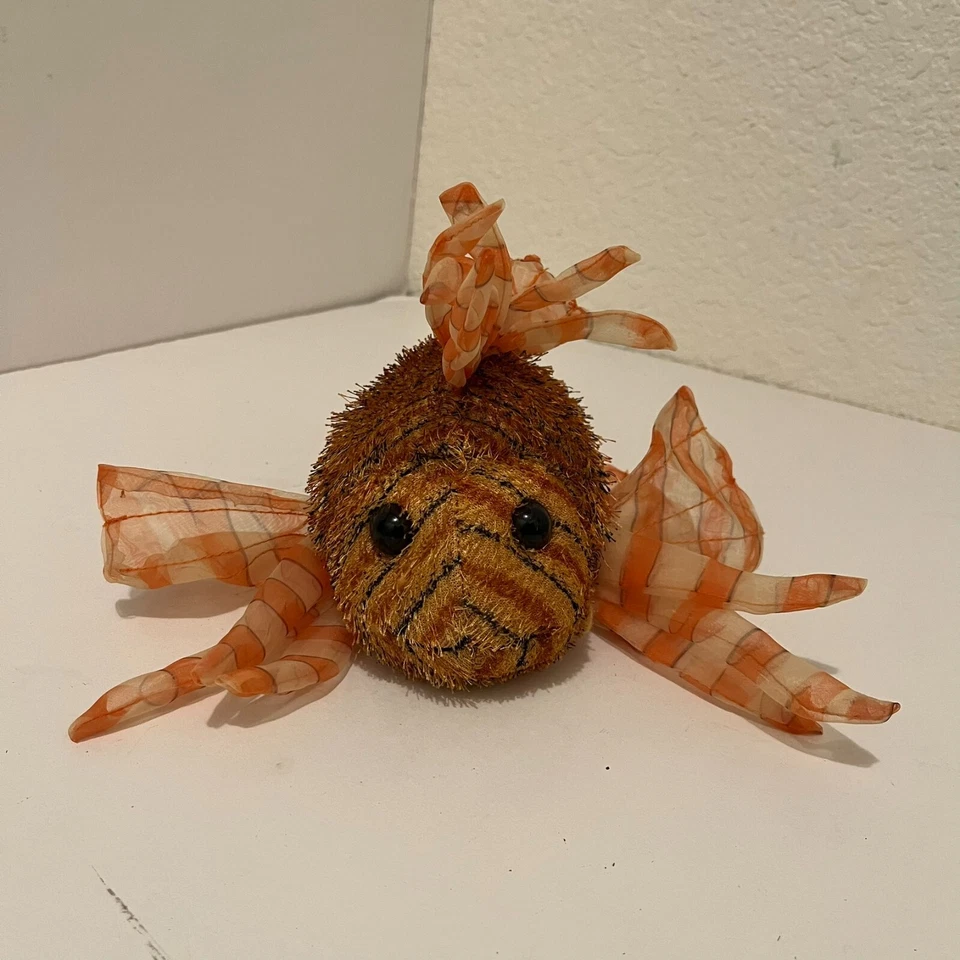 Ganz Webkinz Lionfish Lion Fish Plush Toy  Stuffed Animal No Code HM355 Tush Tag - Image 2 of 4