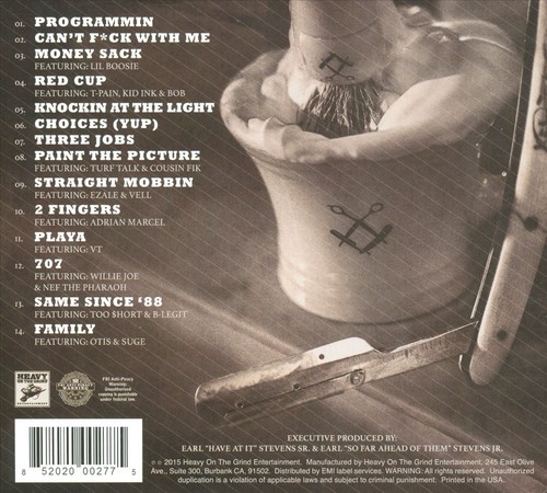 E-40 SHARP ON ALL 4 CORNERS: CORNER 1 NEW CD