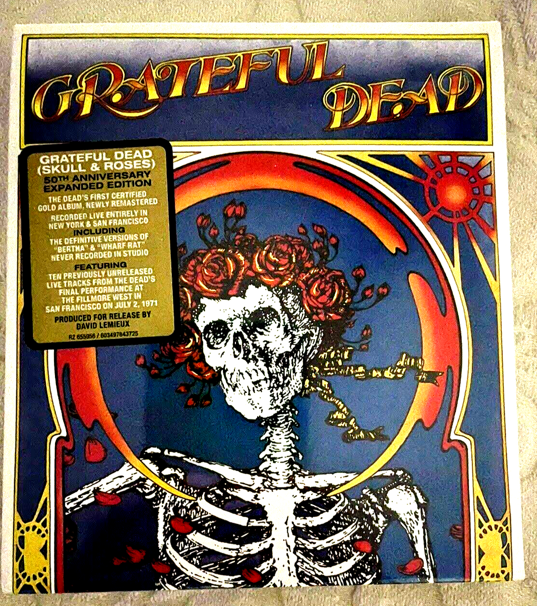 GRATEFUL DEAD Grateful Dead Skull & Roses 50th Anniversary GRATEFUL DEAD Grateful Dead Skull & Roses 50th Anniversary