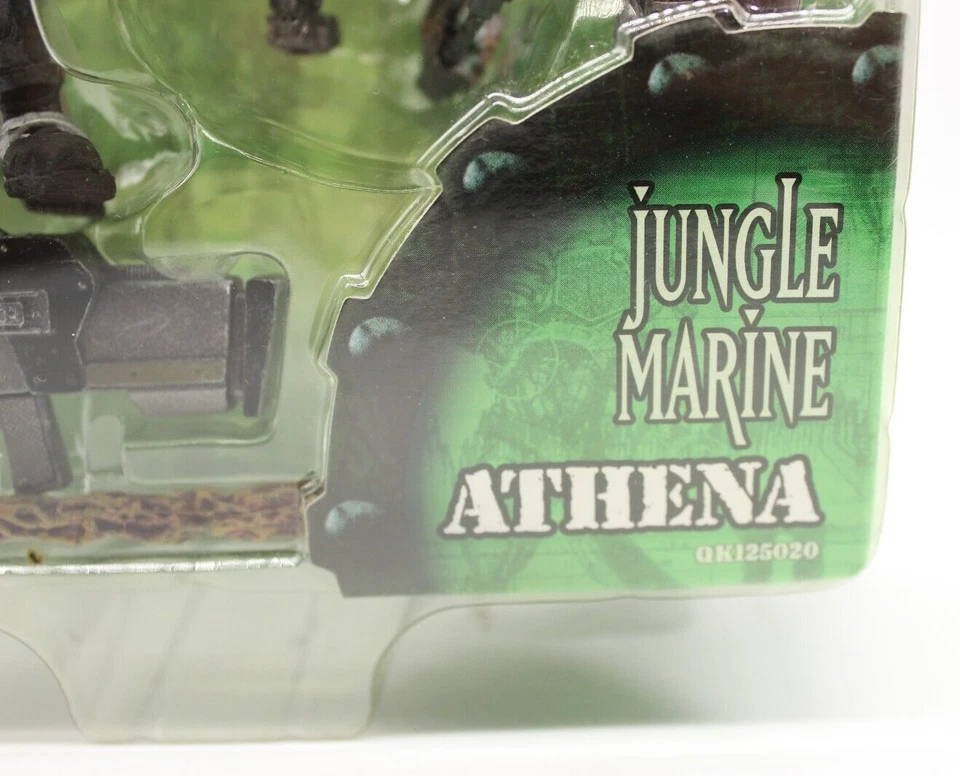 Figura de acción RESAURUS QUAKE 2 Jungle Marine Athena 1998 Foto 4 de 4