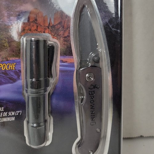 Browning Microblast Knife/Light Combo, NOS, NIB - Picture 3 of 6