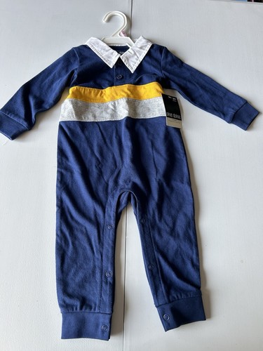 Conjunto tejido de una pieza Oakie Doakie para niños talla 9 M - Imagen 2 de 4
