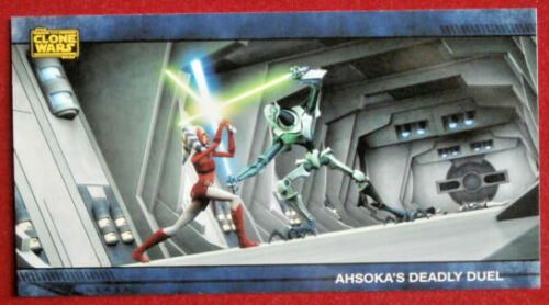 STAR WARS - CLONE WARS SEASON ONE - COMPLETE BASE SET (80 cards) - Topps 2009 - Picture 8 of 12