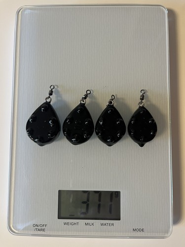 4x Anglerblei Set 110g 90g 80g 70g Gripp Blei Grippablei Karpfenangeln Angelblei - Bild 6 von 7