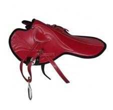 Lightweight Racing horse Saddle Synthetic With Aluminum Stirrups All Size