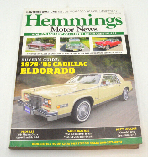 Saumings Motor News Februar 2017 Auto Marketplace 79-85 Cadillac Eldorado
