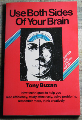 USE BOTH SIDES OF YOUR BRAIN by Tony Buzan 1983 Revised Updated Edition Paperbac