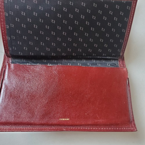 Vintage ROLFS Genuine Leather Cowhide Woman’s Wallet Credit Card Coin Checkbook - Picture 9 of 16