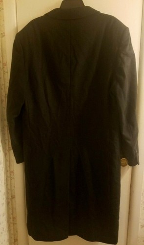 Valentino UOMO Classic Hombre abrigo abotonado; Negro; TALLA M; ITALIA; Invierno/Otoño - Imagen 3 de 12
