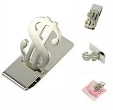 Money Clip Stainless Steel Dollar Men's Wallet Credit ID Card Cash Holder MC1N