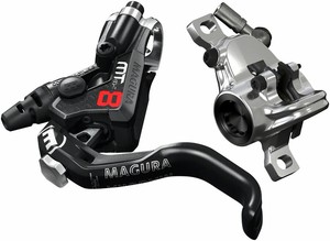 Magura MT8 SL Disc Brake 1-Finger Carbolay Lever Front or Rear with 2000mm Hose