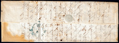 1854 - Lettera da Parma a Modena resa franca con 15 cent. vermiglio (n.7) - Imagen 2 de 2