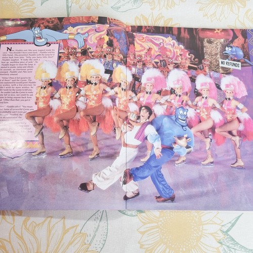 Vintage | Walt Disney's World on Ice Aladdin Souvenir Program Book 1993 - Picture 12 of 13