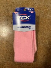 Vintage TCK adult medium pink 24  tube socks womens 7-10
