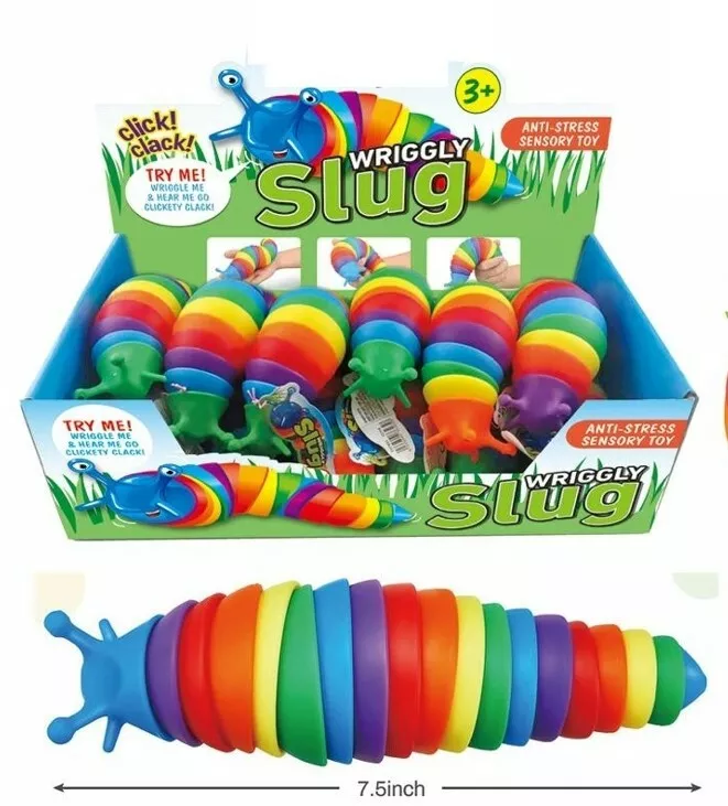 Fidget Slug Stress Toy - 24h delivery