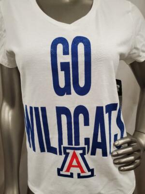 RUSSELL ARIZONA  ''GO WILDCATS'' WOMEN'S SHIRT ASST SIZES #11