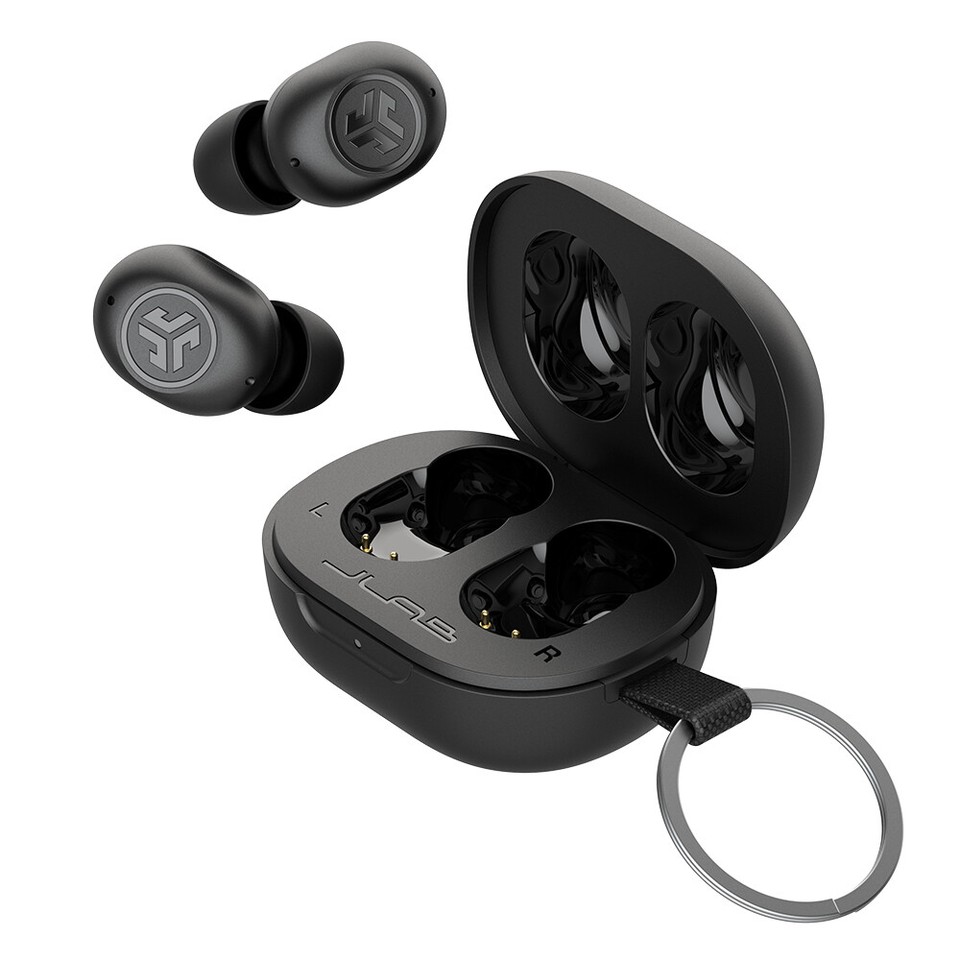 JLab JBuds Mini True Wireless Bluetooth Earbuds Smallest Fit Multipoint 20+H NEW