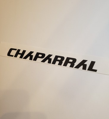 Chaparral boat Black Replacement Decals 24''  Stickers - Set Of 2 USA BEST