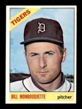 1966 Topps #429 Bill Monbouquette VG/VGEX Tigers 560128