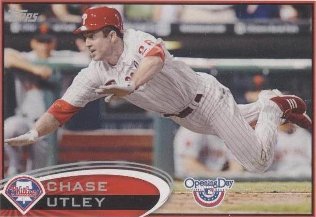 2012 Topps Opening Day - Chase Utley #27 - 1 of 1