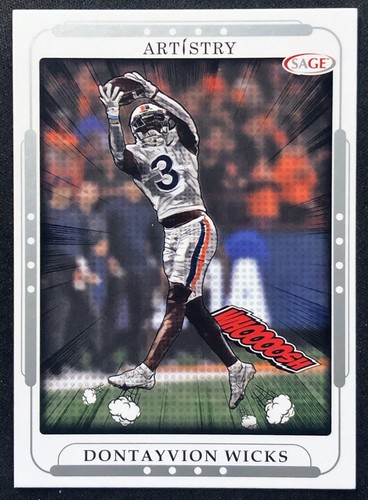 2023 SAGE ARTISTRY Football BASE / PARALLEL / INSERT / AUTO *You Pick-20% off 4+ - Picture 74 of 264