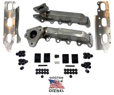 HIGH FLOW Exhaust Manifold Kit For 2015-2017 Lincoln Navigator 3.5L Ecoboost