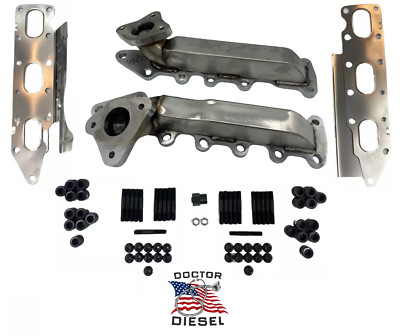 HIGH FLOW Exhaust Manifold Kit For 2011-2014 Lincoln Mark LT 3.5L 3.5 Ecoboost