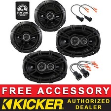KICKER 43DSC6704 6.75"+6X9" 43DSC69304 OEM SPEAKER KIT FOR CHEVY CAMARO 2010-15
