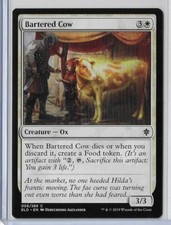 MTG Bartered Cow Throne of Eldraine (ELD) Common Magic Card #006/269 Unplayed