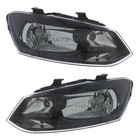 VW Polo Mk5 6R 2009-2015 Headlights Single Reflector 1 Pair GTi TSi TDi H4