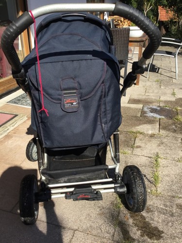 Kinderwagen Hartan RACER, dunkelblau/schwarz - Bild 2 von 3