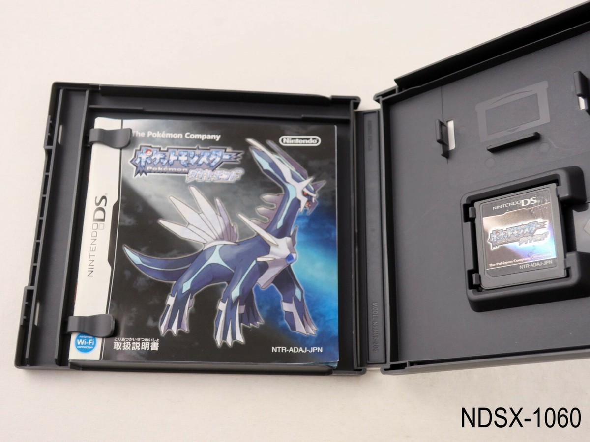Pokemon Diamond Nintendo DS Japanese Import Japan JP Text Region