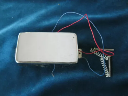 Vintage 70's Gibson L6-S CUSTOM Guitar PICKUP 5.99 ohms Chrome Cover 