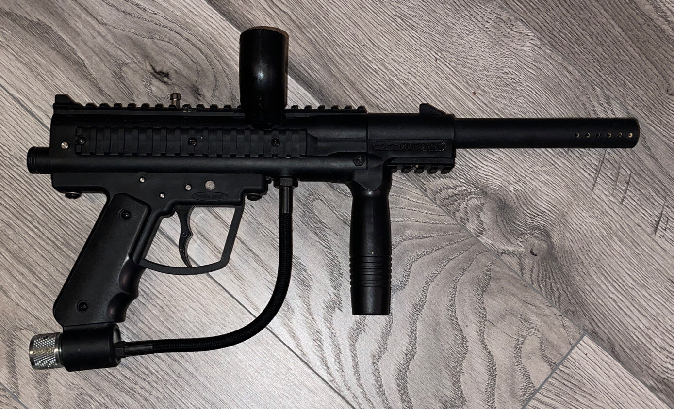 JT OUTKAST Tactical Entry Level Semi Auto Paintball Gun, Bar