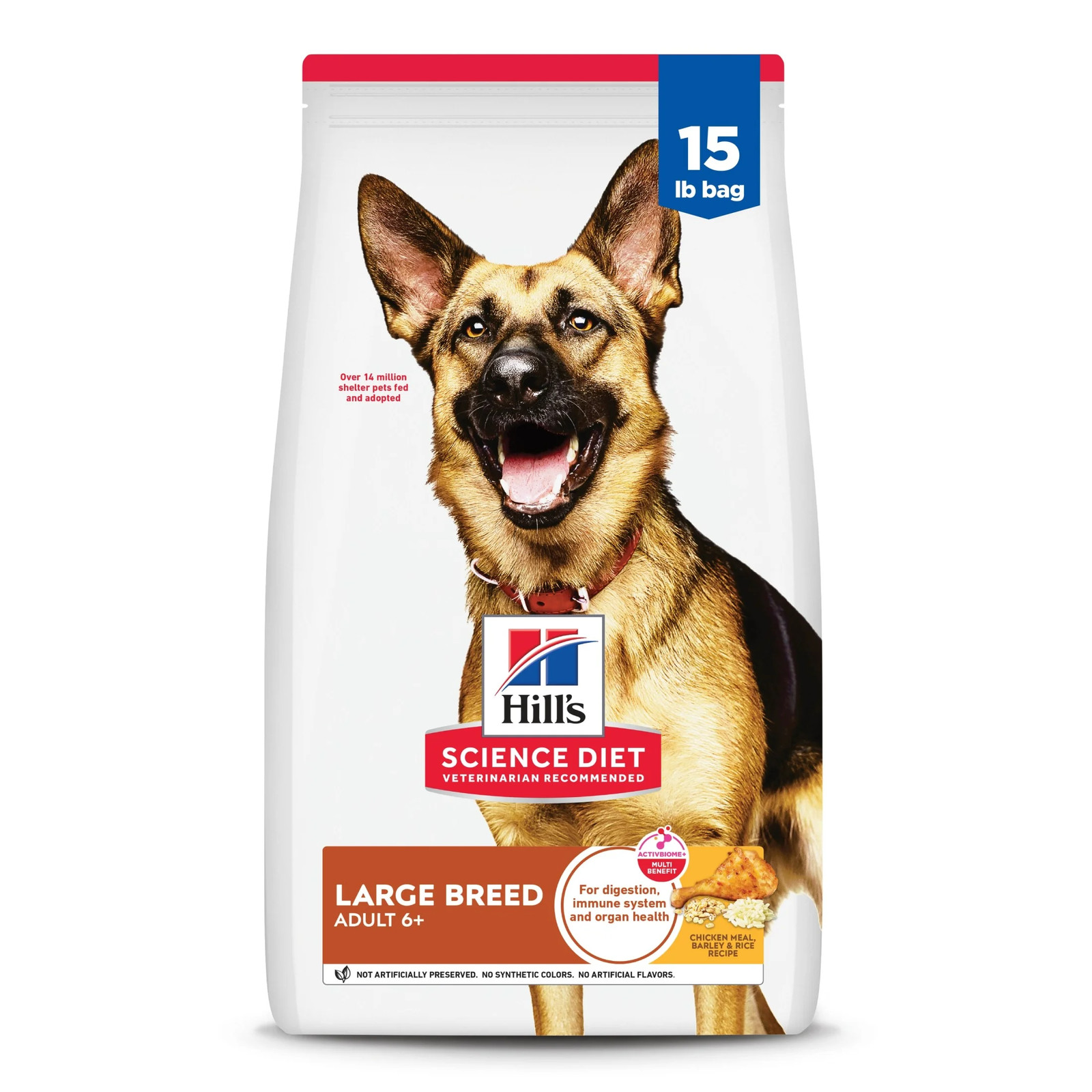 For 6+ Senior Dogs, 33lb Bag