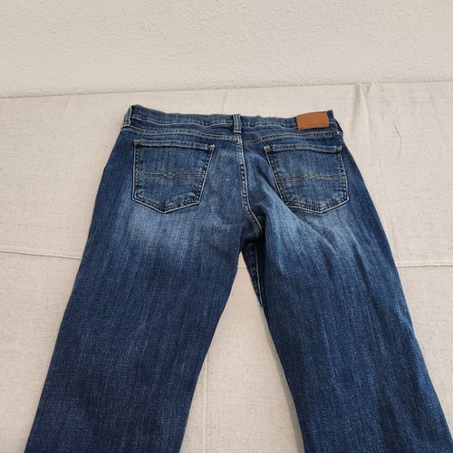 Lucky Brand Jeans Women 8/29 Dark Blue Denim Stretch Sweet Straight 32x30 - Picture 13 of 15