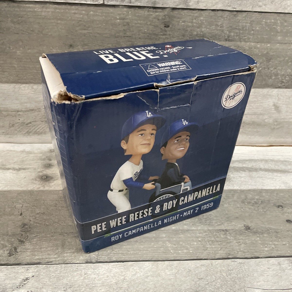 Pee Wee Reese & Roy Campanella Night May 7, 1959 Dodgers