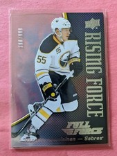 2015-16 UD Full Force-RISING FORCE ACETATE/999-RASMUS RISTOLAINEN-BUFFALO SABRES