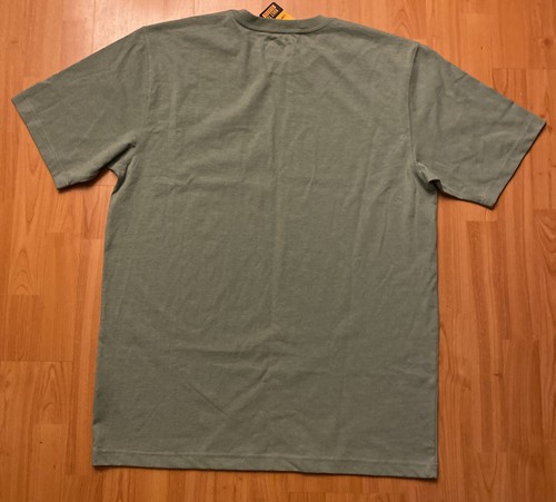 Carhartt Work Shirt Short Sleeve Loose Fit Heavyweight Pocket Tall Large #K87M - Picture 7 of 7