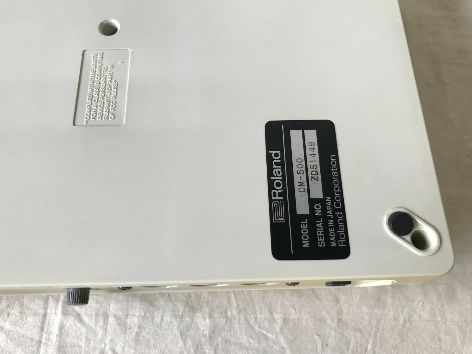 Roland Cm 500 Gs La Sound Module W Power Supply Cm 300 Cm 32l From Japan For Sale Online Ebay