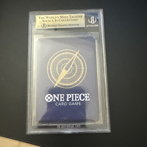 BGS 10 Nami #ST01-007 Championship Celebration Pack One Piece English - Picture 2 of 2