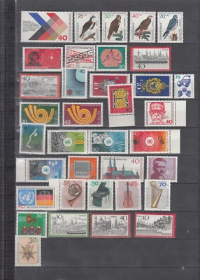 BRD Jahr wählbar 1970-1971-1972-1973-1974-1975-1976-1977-1978-1979 postfrisch **