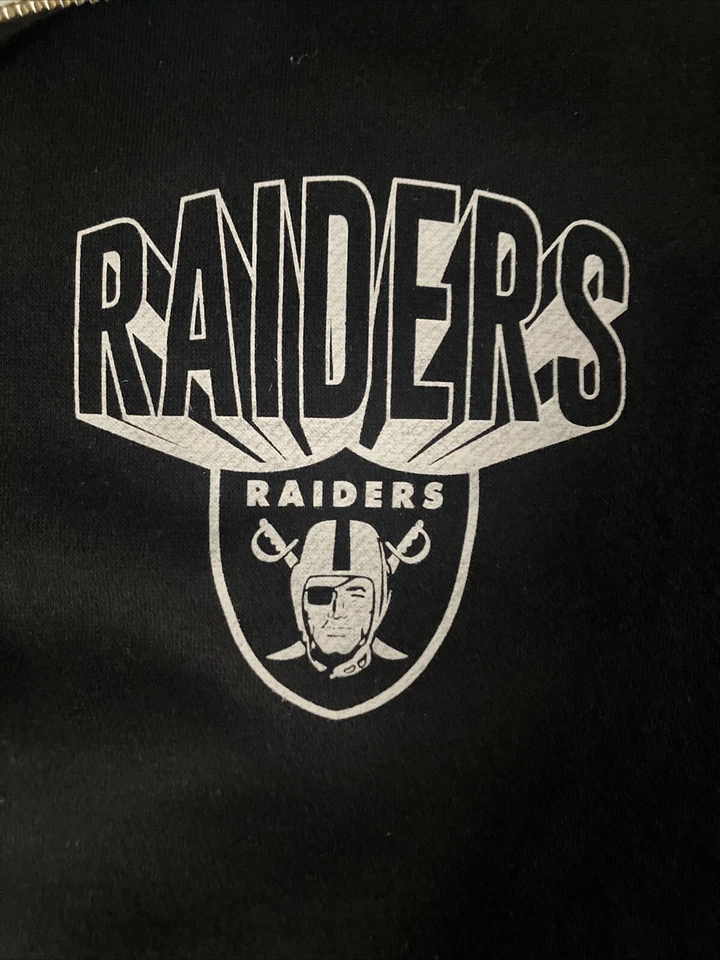 NFL Las Vegas Raiders Mujer Cuarto Cremallera Talla XL Foto 2 de 4