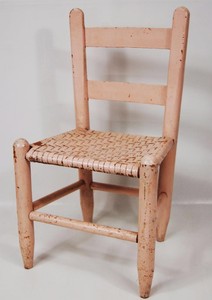 Antique Child Size Ladder Back Cane Chair Ebay Image Is Loading Antique Child Size Ladder Back Cane Chair