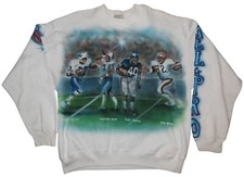 Vintage NFL Hall of Fame All-Pro 1/1 Airbrushed Sweatshirt Adult XL OJ Simpson