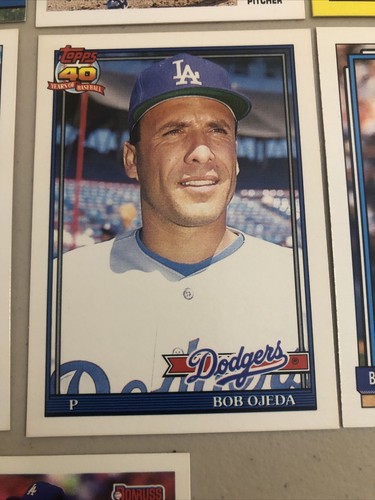 Bob Ojeda ⚾️ Los Angeles Dodgers Baseball Cards ⚾️ 13 Card Lot ⚾️ B096 - Picture 7 of 12