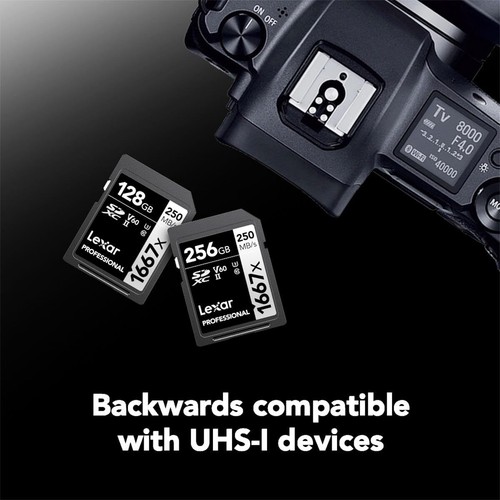 Lexar Professional 512GB 1066x SDXC UHS I Card U3 V30 for DSLR Mirrorless Camera - Picture 7 of 8