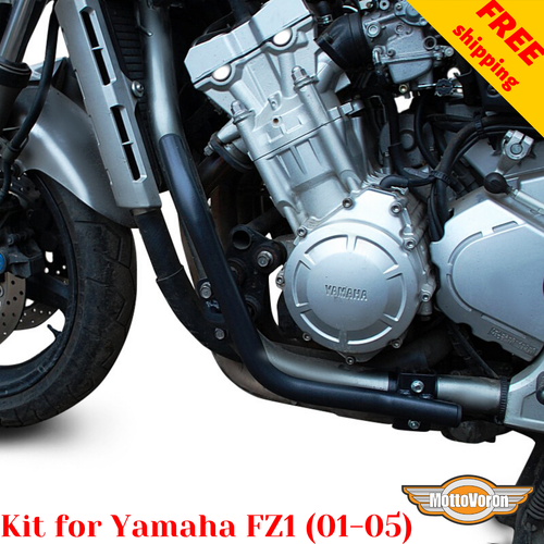 For Yamaha FZ1 Engine guard FZS 1000 Fazer Luggage rack system Kit 2001-2005 - Picture 4 of 12